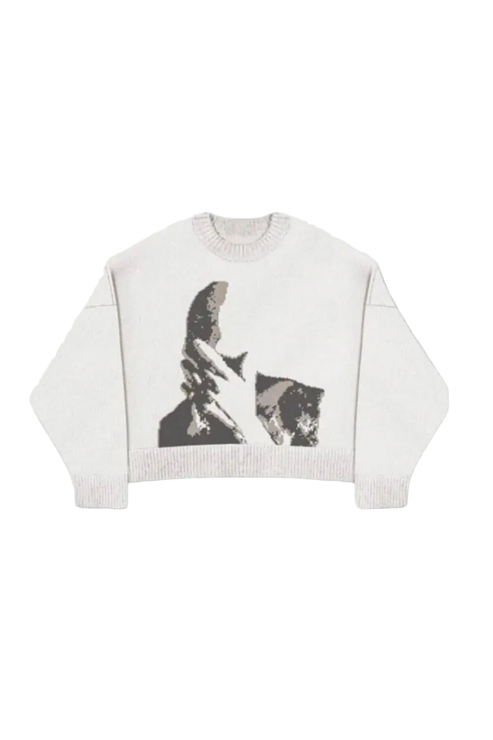 HIDDEN FACE WOOL SWEATER