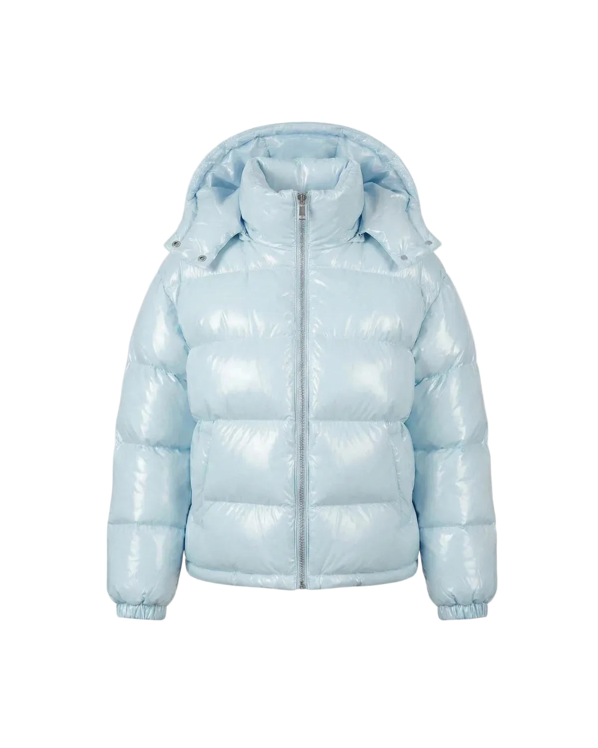 GLOSSY PUFFER JACKET