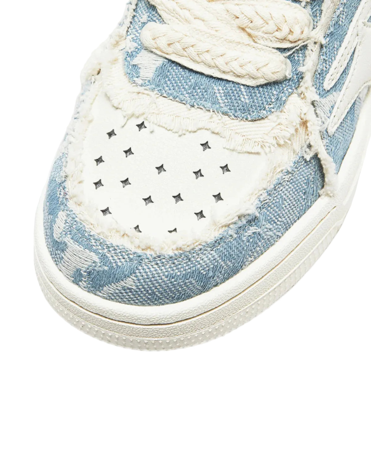 DENIM PATCH LOW SNEAKER