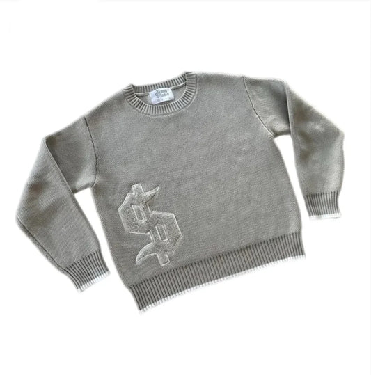 CA$H GRAY CLOUD Sweater