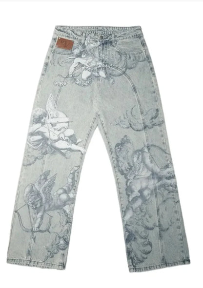 CUPID ANGEL Baggy Jeans