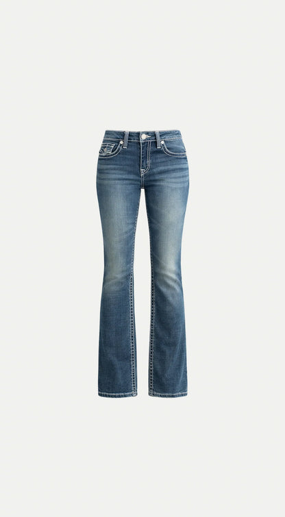 BOOTCUT JEANS MEDIUM BLUE