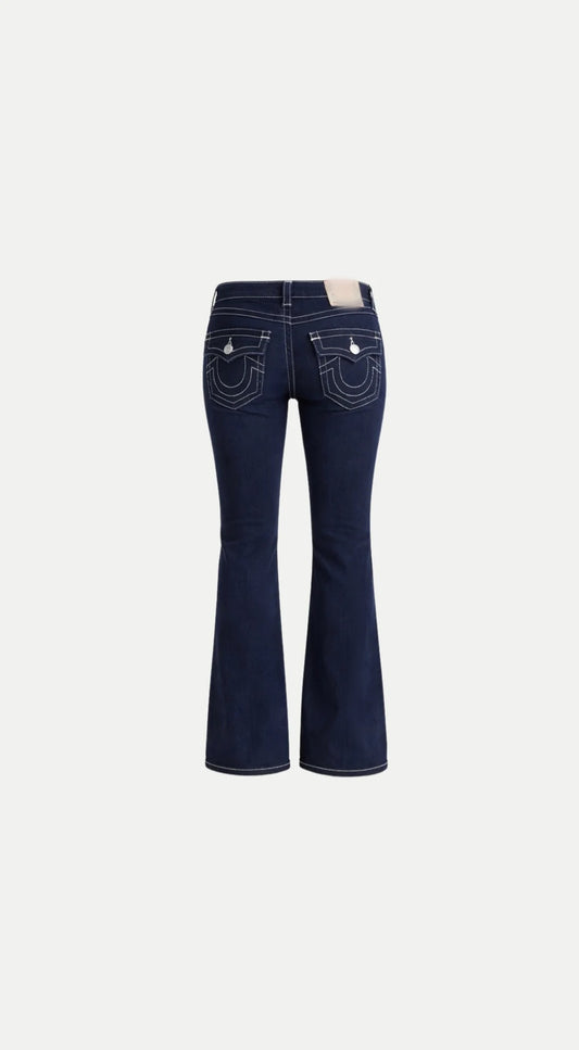 DARK INDIGO BOOTCUT JEANS