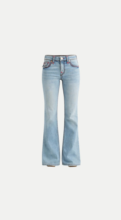 HIGH-RISE JEANS LIGHT WASH