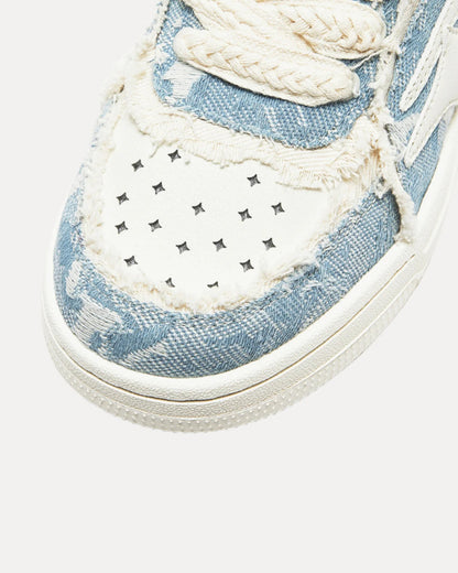 DENIM PATCH LOW SNEAKERS